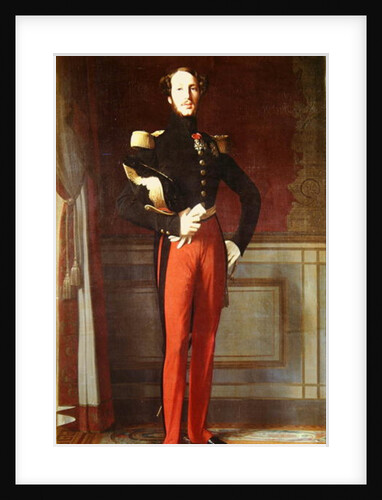 Ferdinand-Philippe Duke of Orleans at the Palais des Tuileries, 1844 by Jean Auguste Dominique Ingres