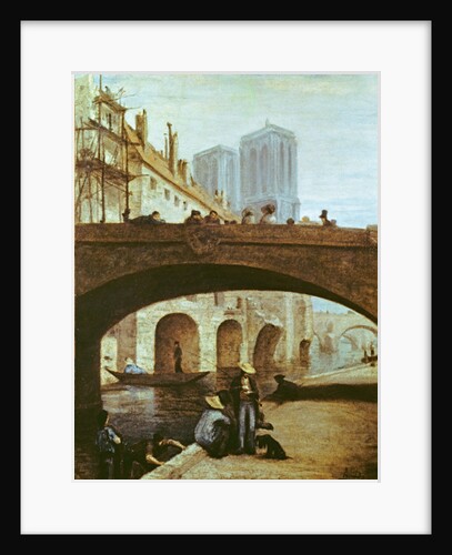 Notre-Dame de Paris by Honore Daumier