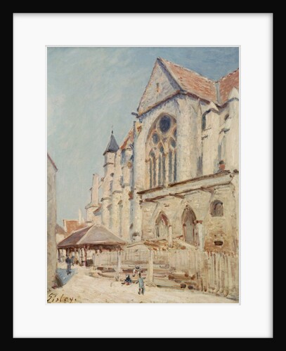 The Church at Moret by Alfred Sisley