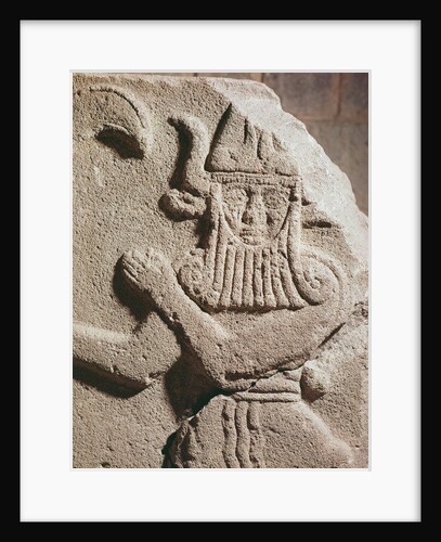 Relief depicting a Hittite idol, 11th-9th century BC by School Assyrian