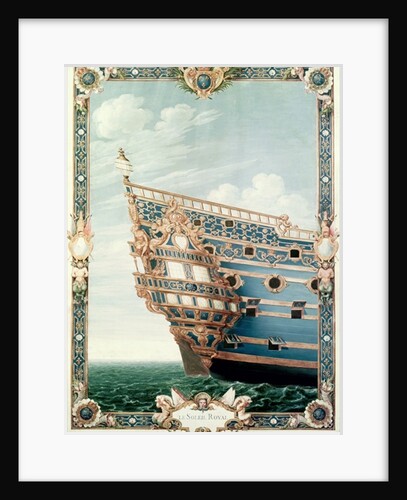 The Aftercastle of 'Le Soleil Royal' by Jean I Berain