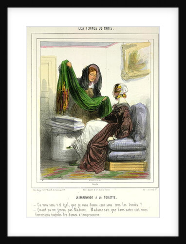 The Cloth Seller by Alfred Andre Geniole