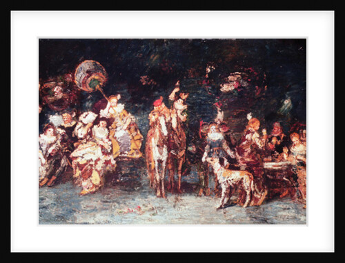 Nocturnal Feast, 1875 by Adolphe Joseph Thomas Monticelli