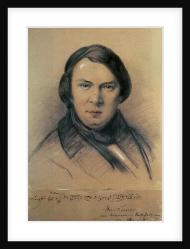 Robert Schumann 1853 by Jean Joseph Bonaventure Laurens