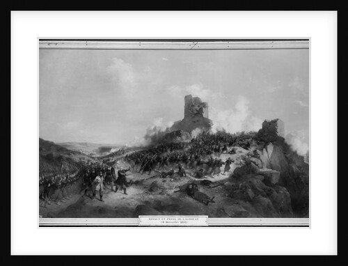 Taking of Laghouat by General Pelissier on the 4th December 1852, 1853 by Jean Adolphe Beauce