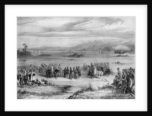 Exchange of prisoners by the Bishop of Algiers, 1841 by Coppin Coppin