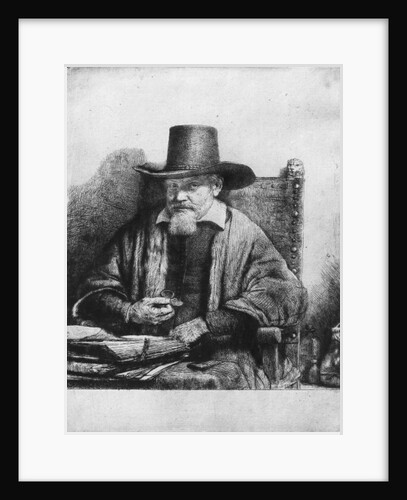 The Lawyer Tolling or the Doctor Arnoldus Tholinx or Petrus van Thol, 1656 by Rembrandt Harmensz. van Rijn