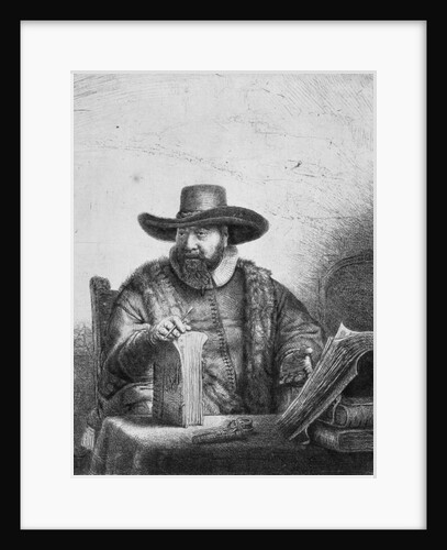 Cornelius Claesz Anslo 1640 by Rembrandt Harmensz. van Rijn