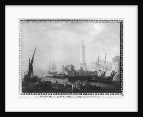 Seascape by Claude Joseph Vernet