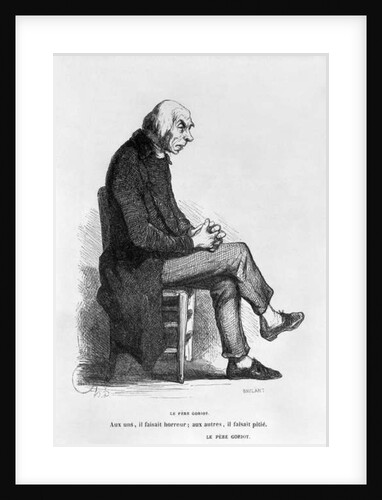 Father Goriot by Honore Daumier