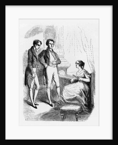 Rastignac introduced to Madame de Nucingen by Laisne Laisne