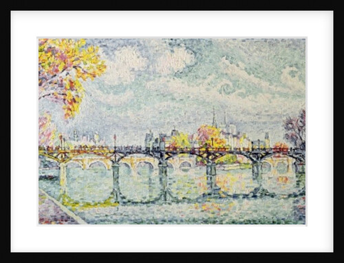 The Pont des Arts, 1928 by Paul Signac