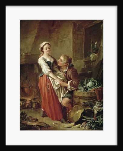 The Beautiful Kitchen Maid by Francois Boucher