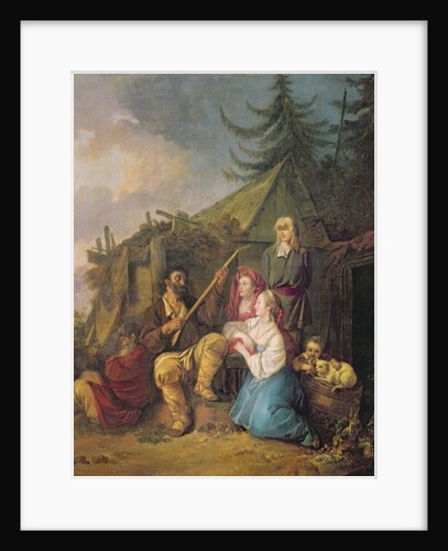 The Balalaika Player, 1764 by Jean-Baptiste Le Prince