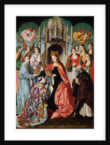 Presentation of the Chasuble to St. Ildefonso by Master of San Ildefonso