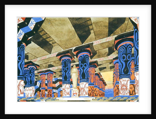 Set design for 'Phedre' by Jean Racine 1923 by Leon Bakst