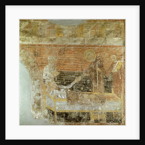 St. Severinus curing Clovis I by French School