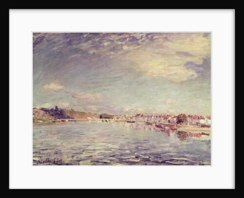 Saint-Mammes, 1885 by Alfred Sisley