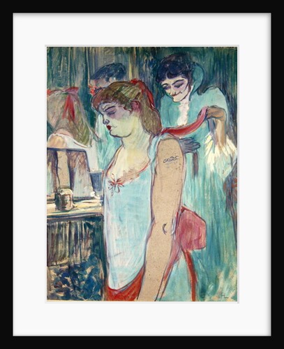 The Tattooed Woman or The Toilet, 1894 by Henri de Toulouse-Lautrec