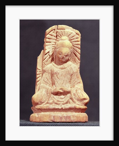 Seated Buddha in meditation, from Tumshuq 4th-5th century by School Chinese