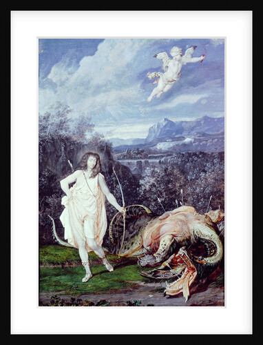 Louis XIV as Apollo, Slayer of Python by Joseph Werner