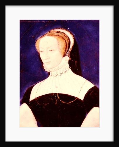 Portrait presumed to be Marguerite de Valois by Leonard Limousin
