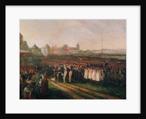 Review of the National Guard and the Fire Brigade by Joseph Navlet