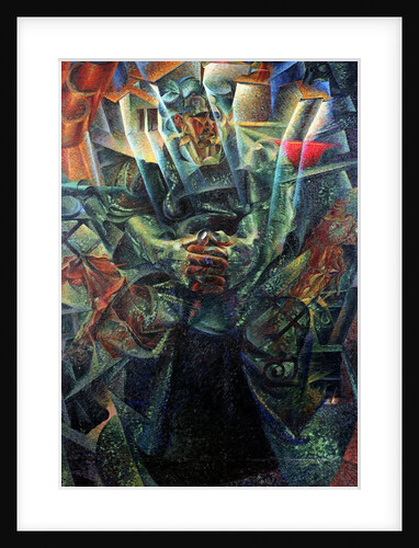 Materia, 1912 by Umberto Boccioni