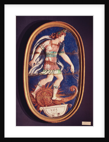 Plaque depicting Apollo, 1559 by Pierre I Courteys