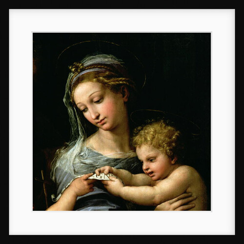 The Virgin of the Rose, c.1518 by Raphael