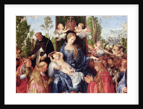 The Feast of the Rose Garlands by Albrecht Dürer or Duerer