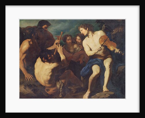 Musical Duel between Apollo and Marsyas by Pietro Antonio Novelli
