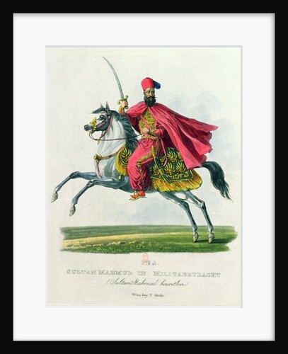 Sultan Mahmud II 1829 by Eduard Gurk
