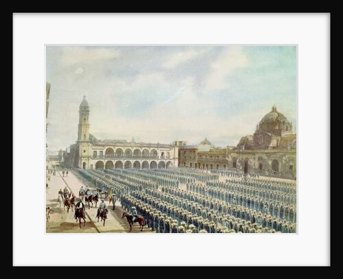 The Spanish Expeditionary Corps in Vera Cruz in 1862 Under the Orders of General Juan Prim y Prats by Daries