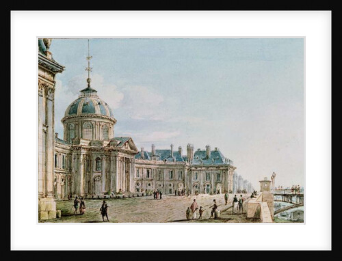 View of the College des Quatre Nations, Paris, c.1810 by Victor Jean Nicolle