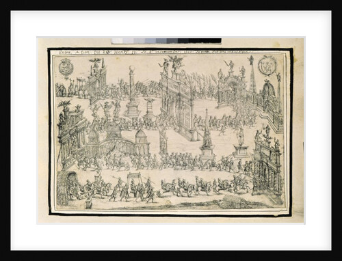 The Entrance of Henri IV into Lyon, 4th September 1595 by French School