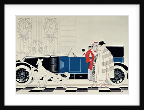The New 6 Cylinder Renault, c.1920 by Rene Vincent