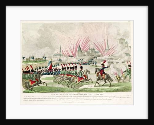 The Siege of Zaragoza by Jean Lannes Duke of Montebello, 27th February 1809 by French School