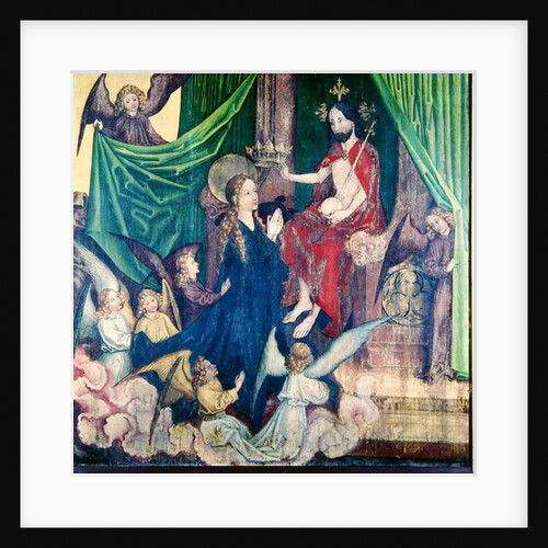 The Coronation of the Virgin by Martin Schongauer