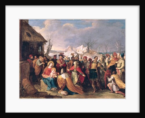 The Adoration of the Magi by Frans II the Younger Francken