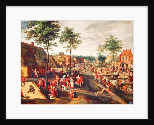 Flemish Kermesse by Gillis Mostaert
