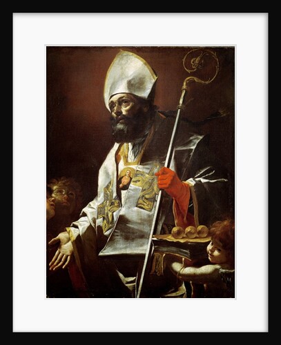 St. Nicholas of Bari, 17th century by Mattia Preti