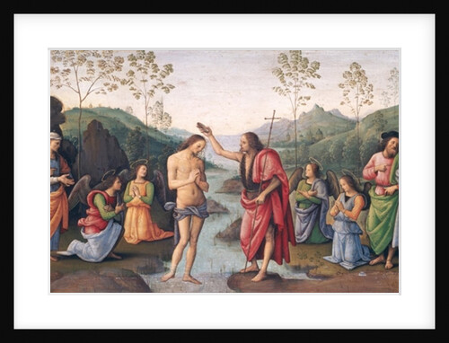 The Baptism of Christ by Pietro Perugino