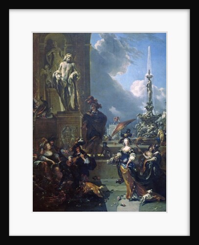 A Concert in a Public Square by Nicolaes Pietersz. Berchem