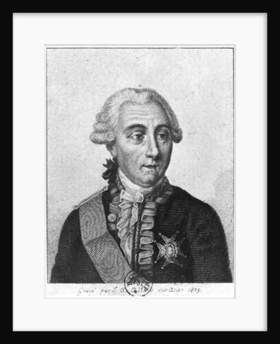 Count Louis de Marbeuf 1829 by Jean Alexandre Allais