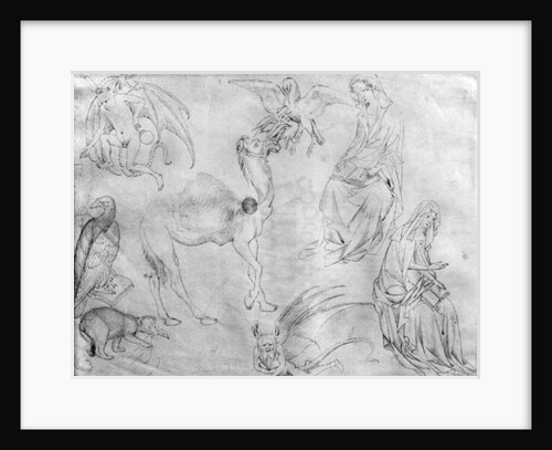 Sheet of studies by Antonio Pisanello
