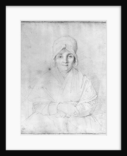 Madame Ingres Mere 1814 by Jean Auguste Dominique Ingres