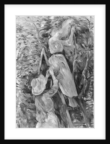 Picking cherries, 1891 by Berthe Morisot