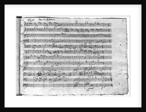 Trio in G major for violin, harpsichord and violoncello 1786 by Wolfgang Amadeus Mozart