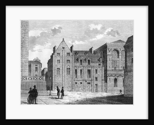 Remains of the Montaigu College, c.1850 by French School